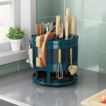 360�� Rotating Kitchen Organizer Shelf Box - Image 2
